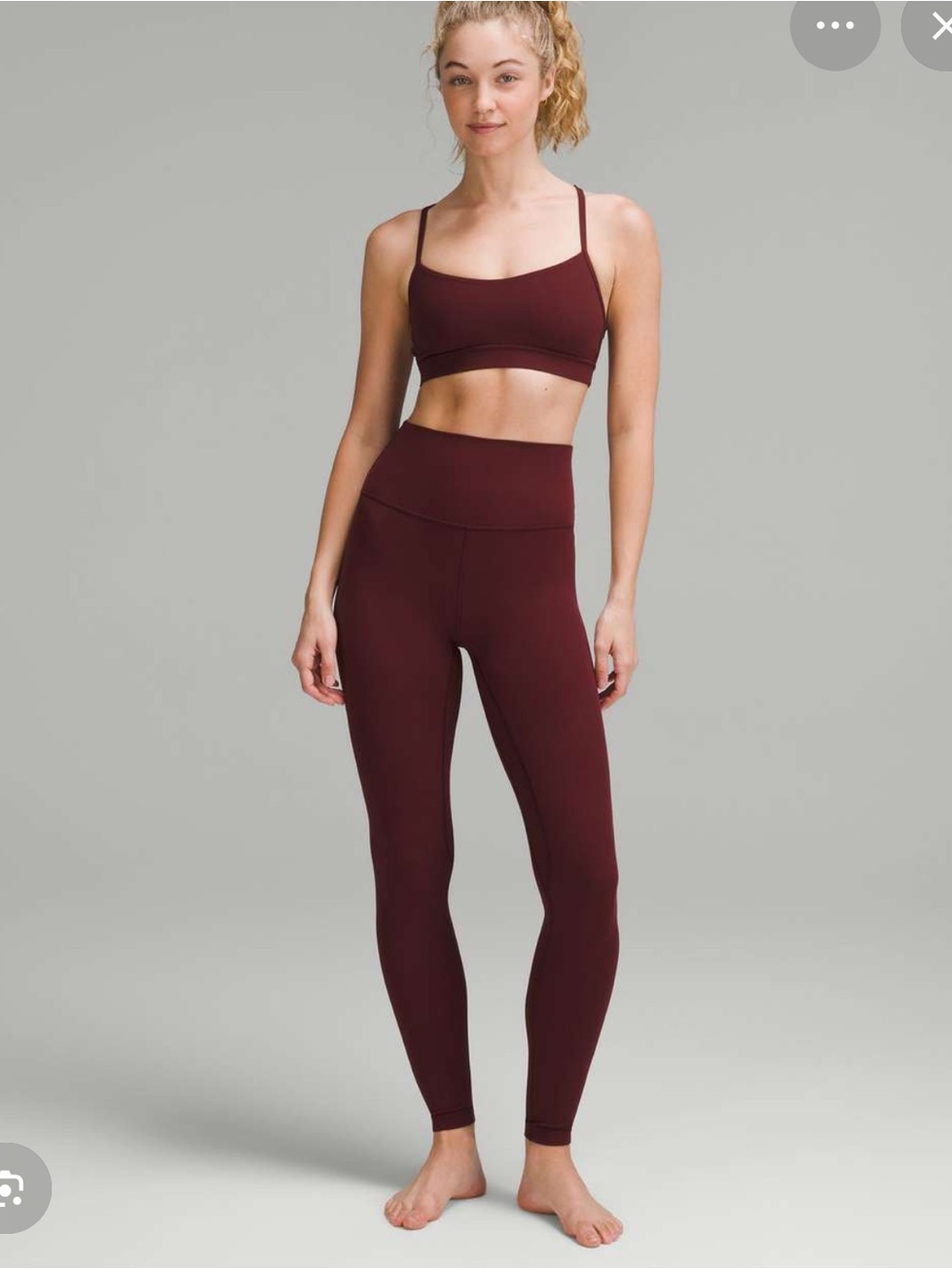 lululemon set - Garnet